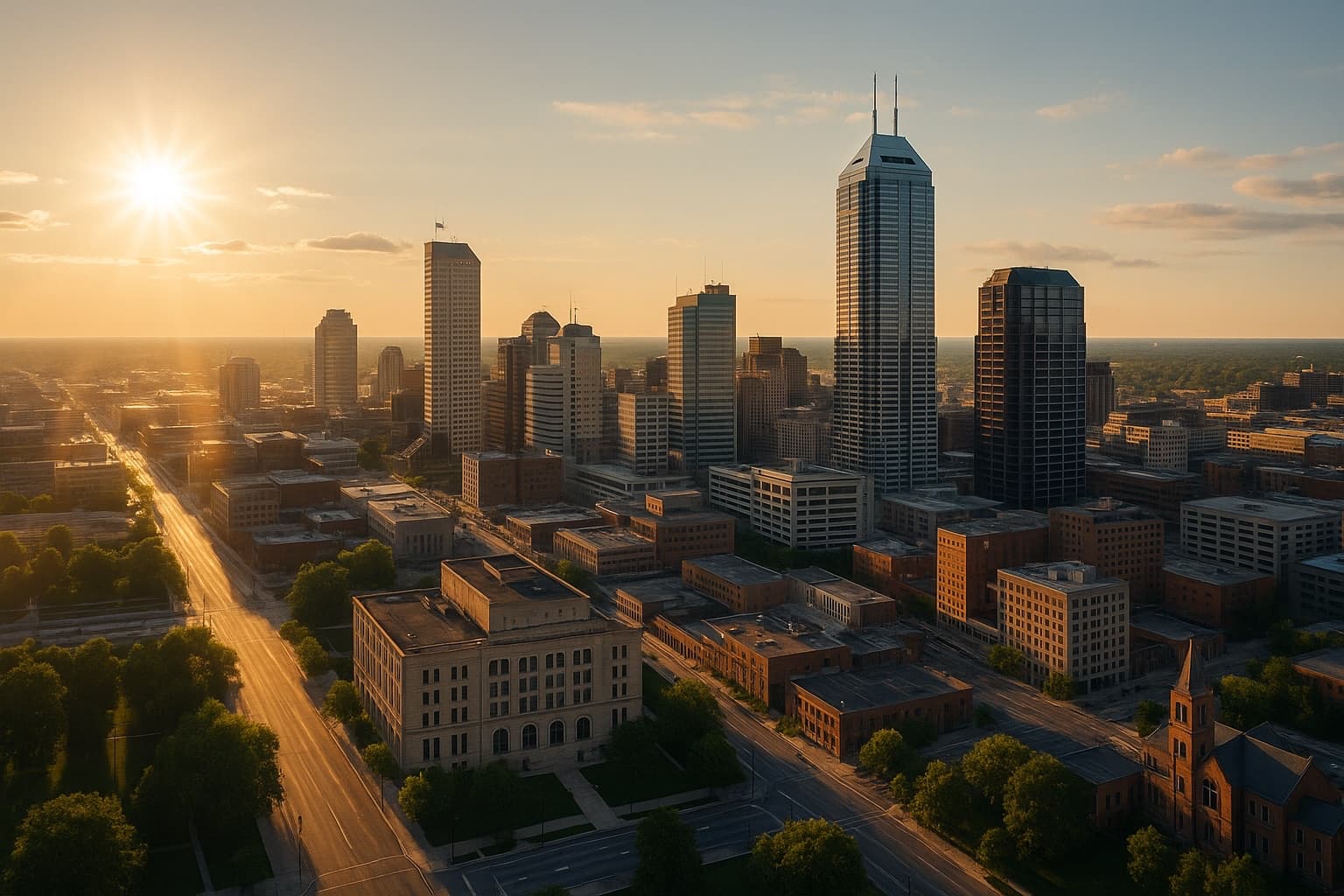 Indianapolis skyline